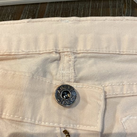 Angry Rabbit ladies light pink cotton pants in size 28. - Picture 4 of 8